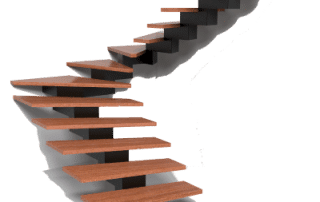 MB Vaido laiptai Krokodilinis metalinis karkasas
